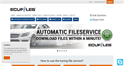 Desktop Screenshot of ecufiles.com